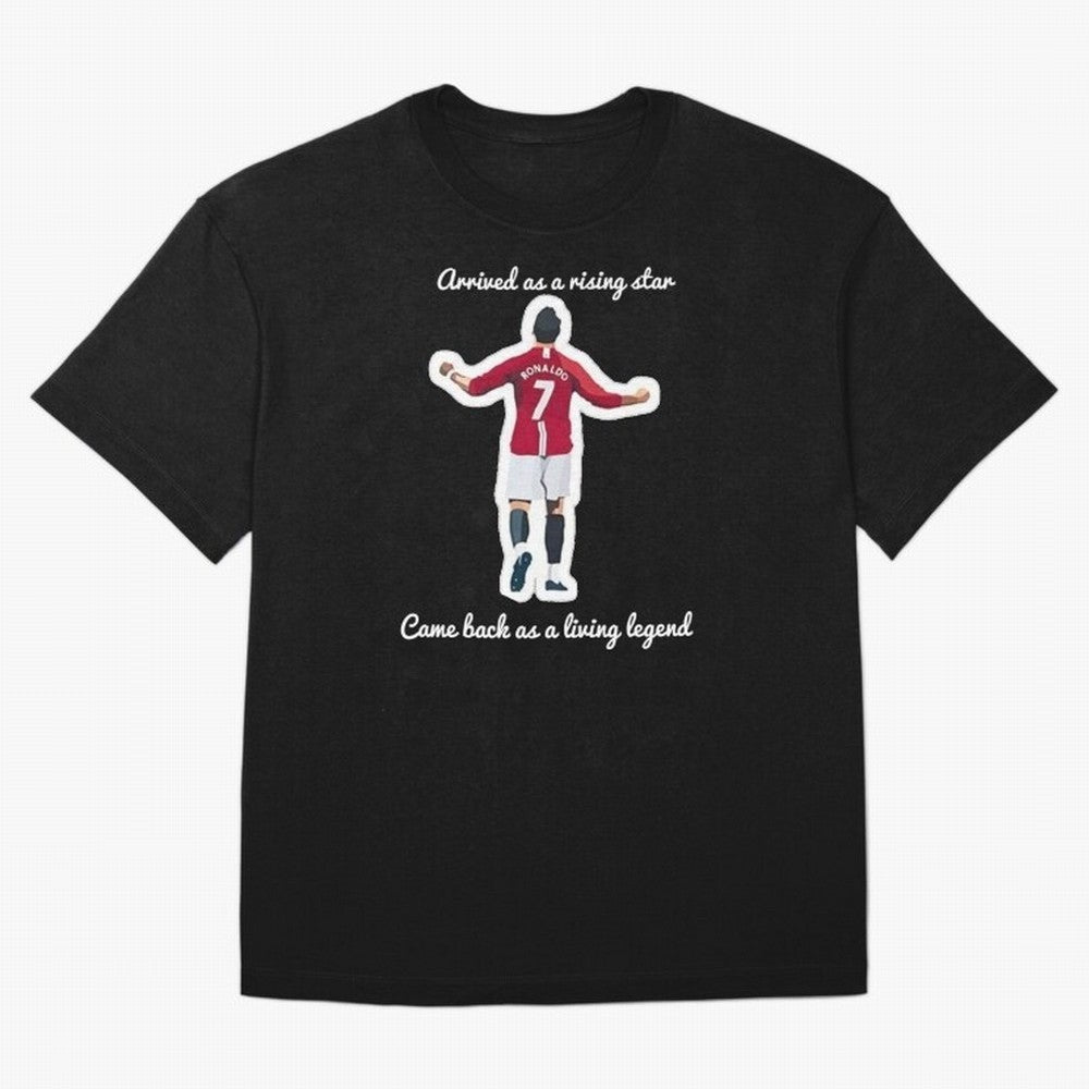 Cristiano Ronaldo Manchester United Siu Siuuu MUFC Oversized T-Shirt Step into FIFA World Cup 2026 USA Canada Mexico Driven by CR7 and Messi, Argentina and Brazil Energy, Worldwide Fan Energy, Dramatic Goals, Stadium Lights and Championship