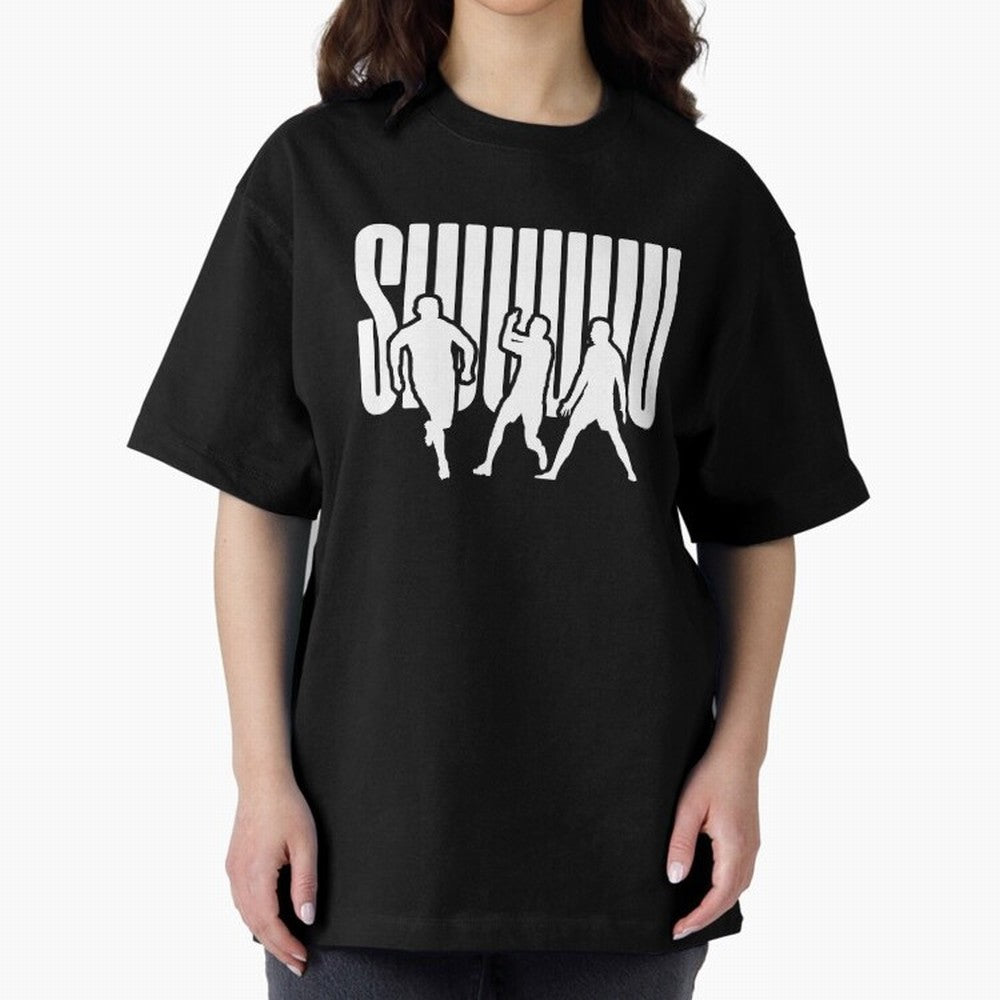 Siuuu Cristiano ronaldo suiii Oversized T-Shirt Bring a Champion Mindset to the FIFA World Cup 2026 Journey through Neymar Highlights, Brazil, Portugal and Argentina Pride, Stadium Memories, Football Loyalty, International Chants and Championship