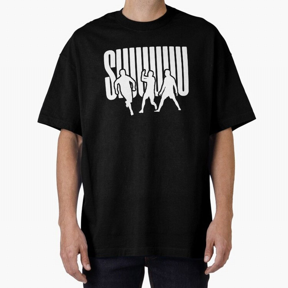 Siuuu Cristiano ronaldo suiii Oversized T-Shirt Bring a Champion Mindset to the FIFA World Cup 2026 Journey through Neymar Highlights, Brazil, Portugal and Argentina Pride, Stadium Memories, Football Loyalty, International Chants and Championship