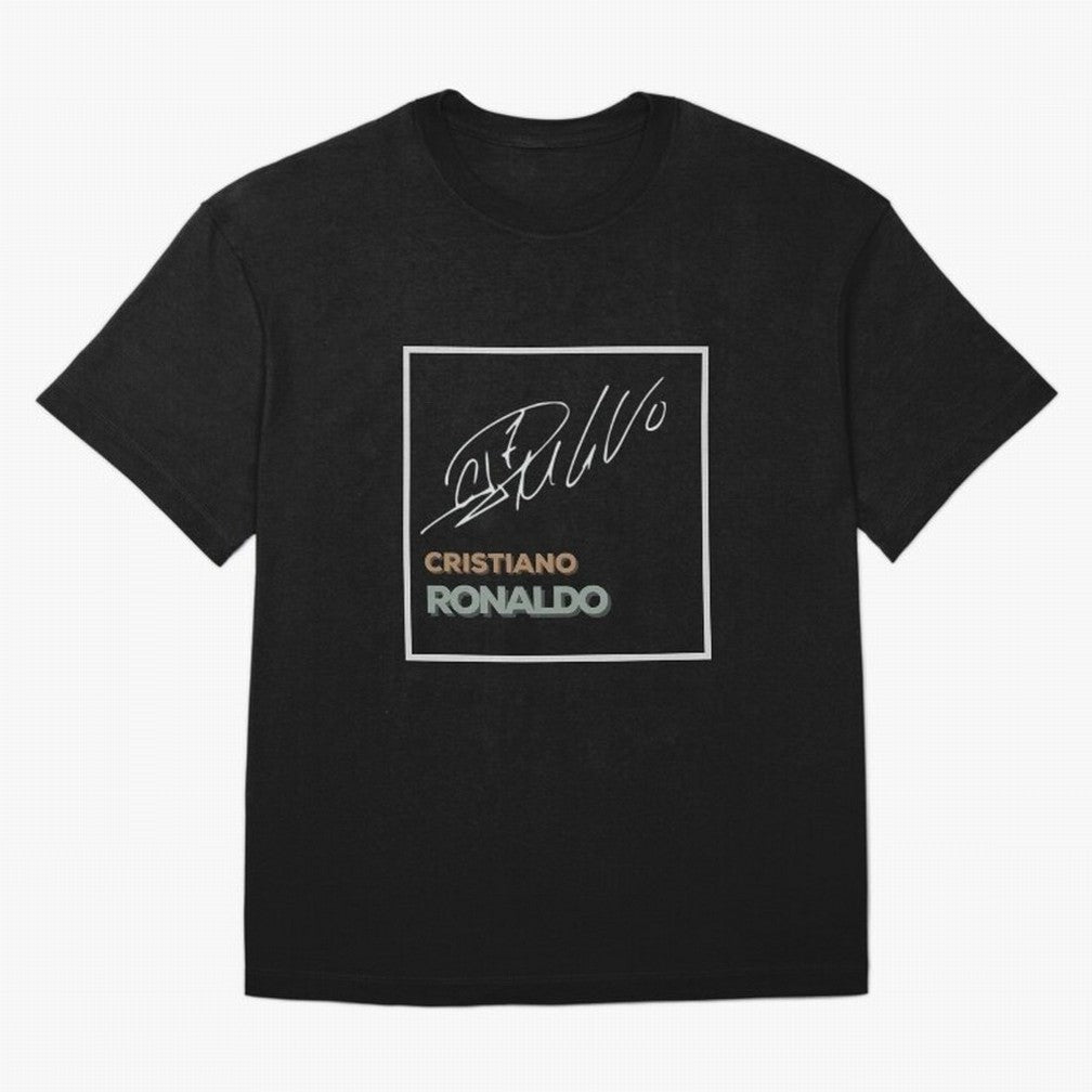 SIUUU - Cristiano Ronaldo CR7 Best Seller Oversized T-Shirt Relive the Noise and Pride of FIFA World Cup 2026 for Fans of Messi and Cristiano Ronaldo and Argentina and Brazil, Bringing Vintage Soccer Flavor, Modern Football Stars, National Flags
