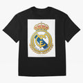 Real Futbol Bernab¨¦u Oversized T-Shirt Celebrate Football Dreams Across FIFA World Cup 2026 Group Stage Connected to CR7, Portugal, Spain and Germany Energy, Global Supporter Spirit, Legendary Goals, National Colors and Tournament Celebration;