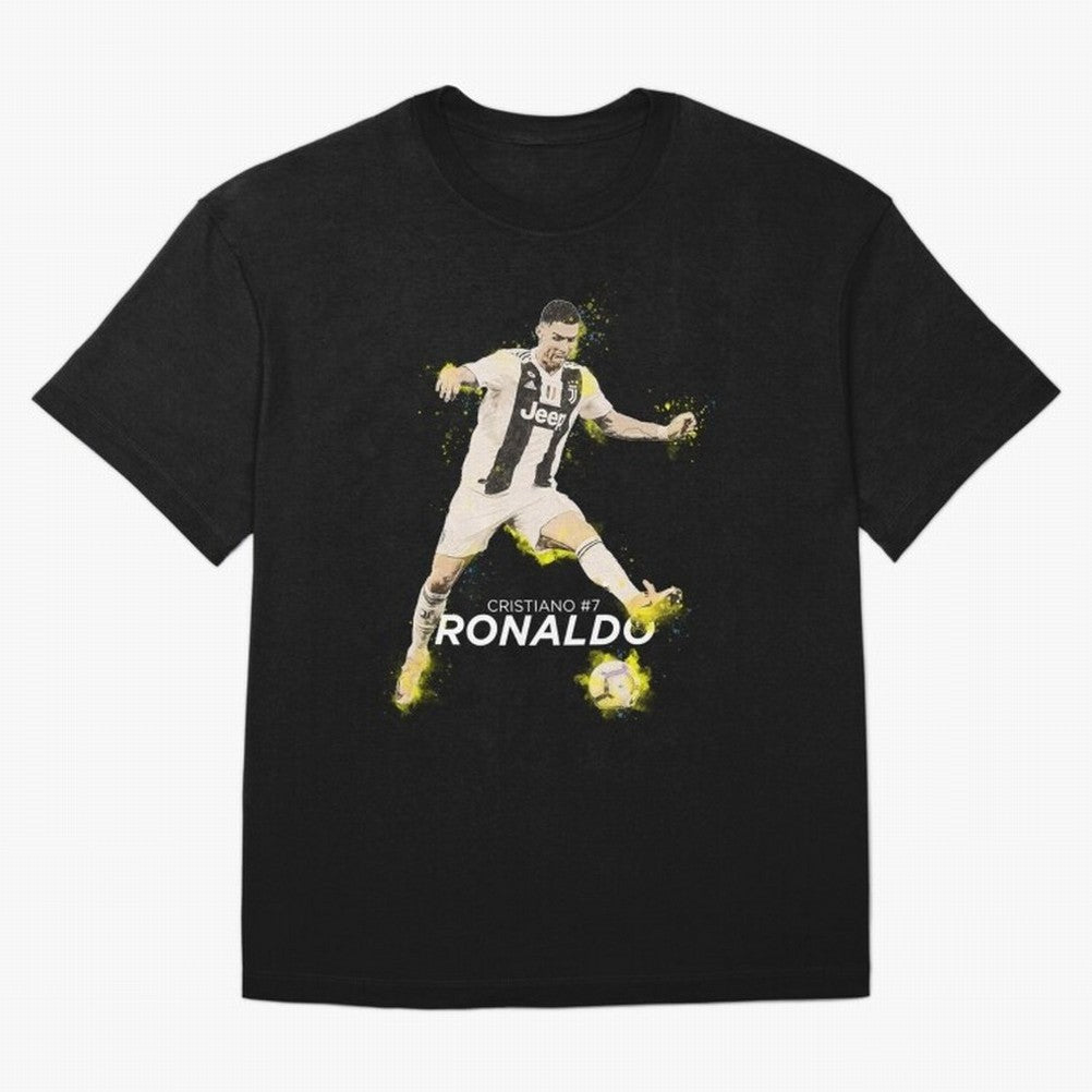 Cristiano Ronaldo Cristiano Ronaldo Oversized T-Shirt Make the Season About FIFA World Cup 2026 USA Canada Mexico Spirit, with Portugal, Spain and Germany, Cristiano Ronaldo, Haaland and CR7, Retro Football Energy, Iconic Rivalries, Trophy Chase