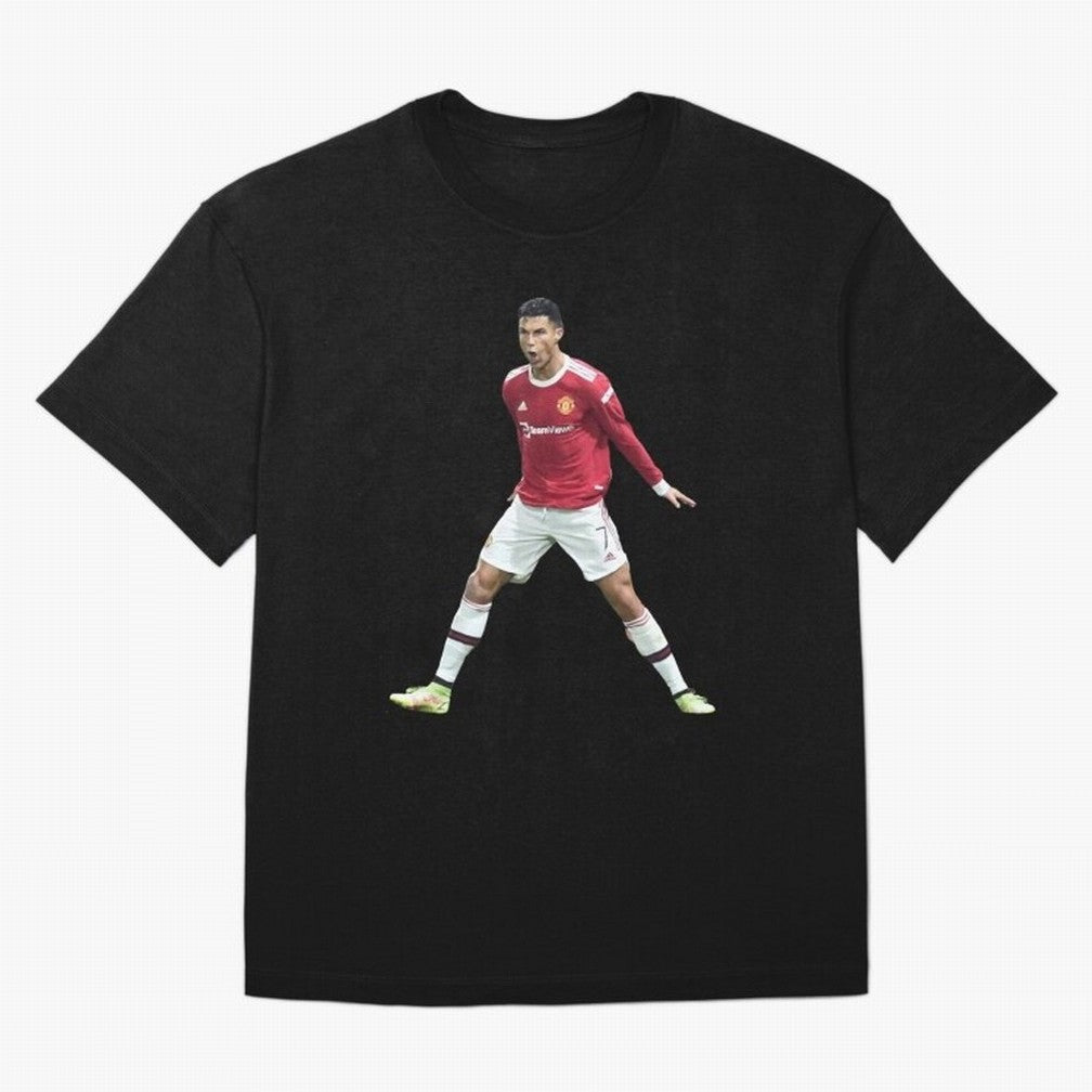 Ronaldo in Flight Oversized T-Shirt Remember Iconic Moments from the FIFA World Cup 2026 Journey through Haaland Highlights, Brazil Pride, Game Day Rituals, Football Legends, Country Pride and the Road to the Final; Ideal for Fans Who Follow Messi,