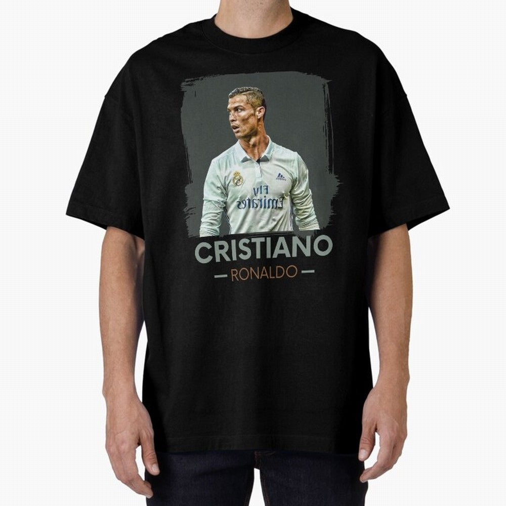 Cristiano Ronaldo Best Seller Oversized T-Shirt Join the FIFA World Cup 2026 Group Stage Journey through Neymar Highlights, Spain Pride, Tournament Hype, Historic Matchups, Family Viewing Parties and Global Sports Pride; Made for Die Hard