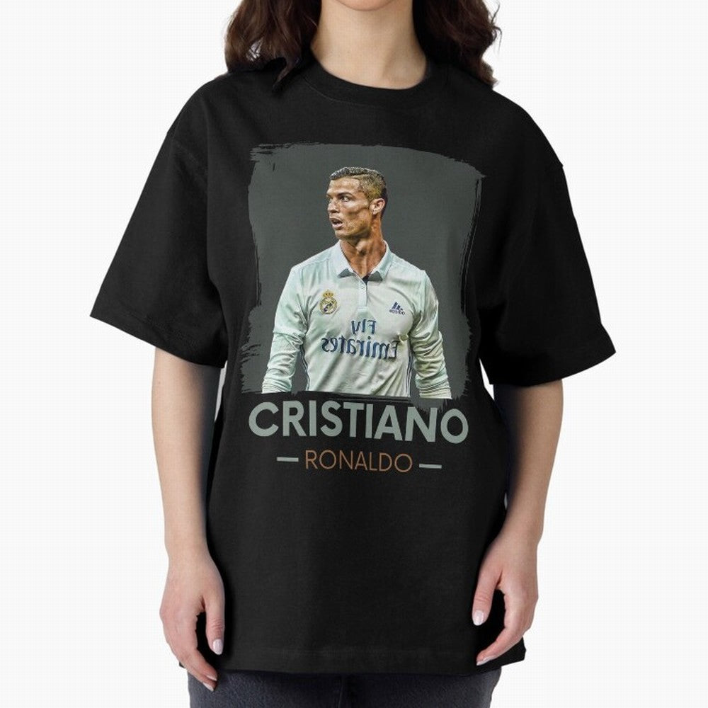 Cristiano Ronaldo Best Seller Oversized T-Shirt Join the FIFA World Cup 2026 Group Stage Journey through Neymar Highlights, Spain Pride, Tournament Hype, Historic Matchups, Family Viewing Parties and Global Sports Pride; Made for Die Hard