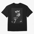 Signature Number 2 Oversized T-Shirt Celebrate Golden Goal Energy in Global Football Passion for FIFA World Cup 2026, Highlighting Mbappe, Spain and Netherlands, Retro Football Energy, Iconic Rivalries, Trophy Chase Drama and Stadium Atmosphere;