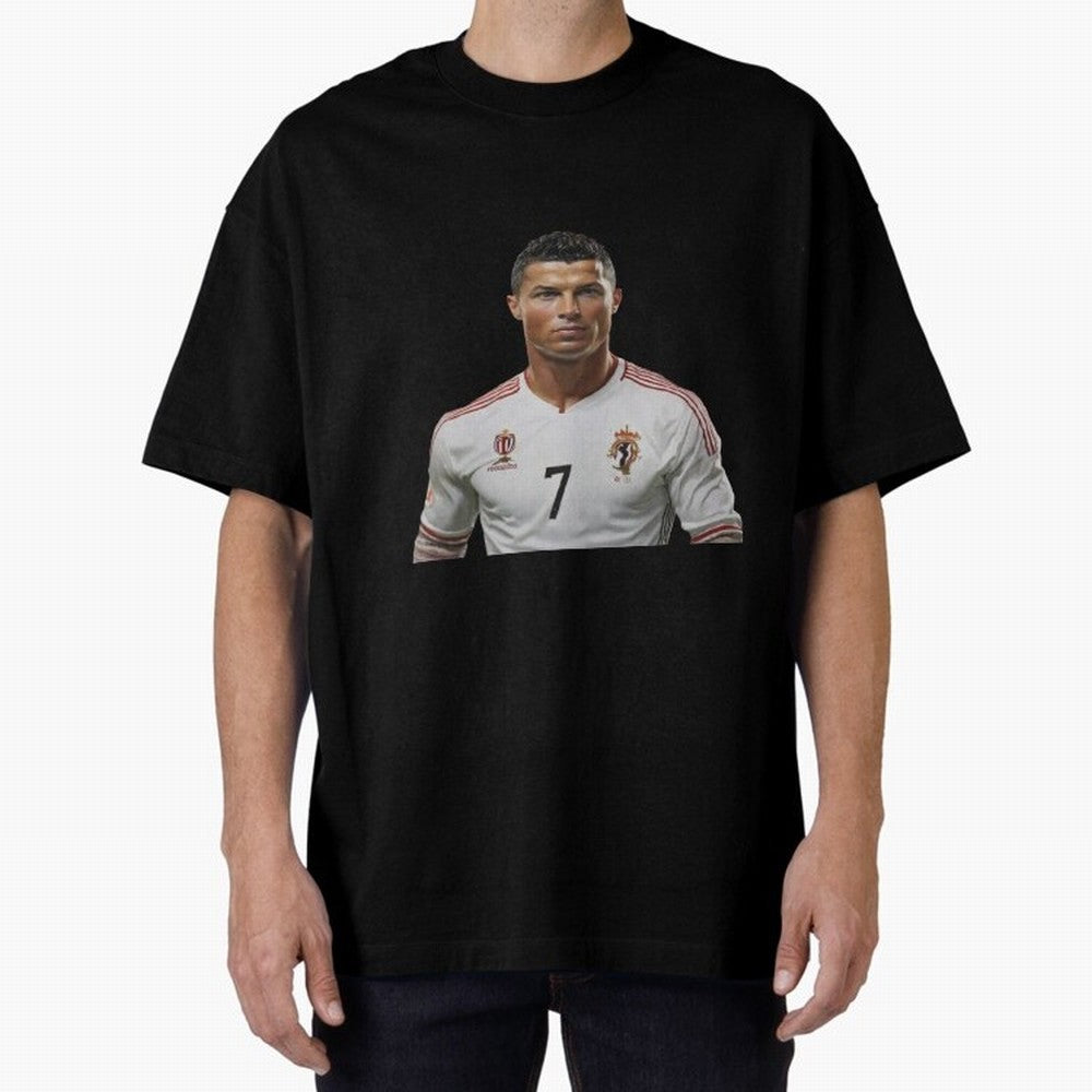 Sticker Ronaldo 2024 Oversized T-Shirt Mark FIFA World Cup 2026 Group Stage Spirit, Built around England and Germany, Messi, Champion Mindset, Group Stage Buzz, Knockout Tension and Passionate Fan Culture; Perfect for Fans, Collectors, Family