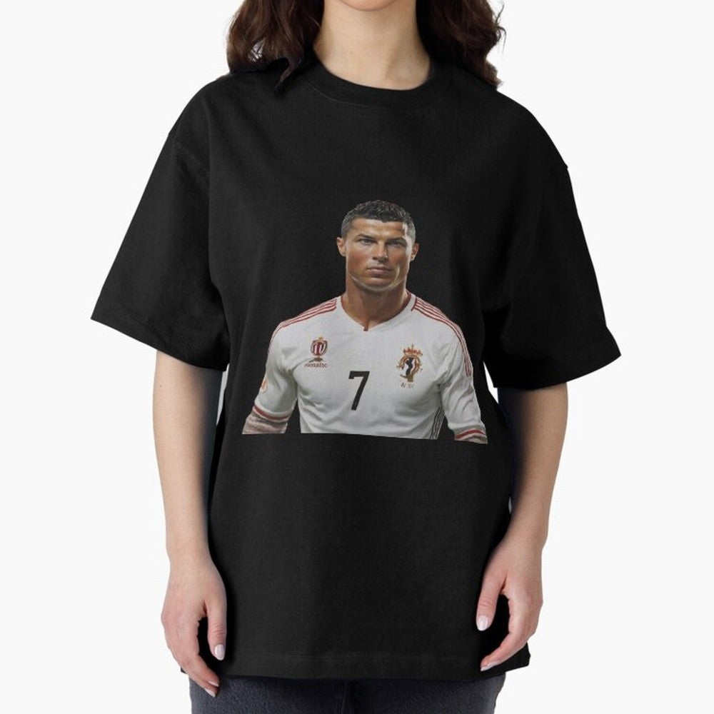 Sticker Ronaldo 2024 Oversized T-Shirt Mark FIFA World Cup 2026 Group Stage Spirit, Built around England and Germany, Messi, Champion Mindset, Group Stage Buzz, Knockout Tension and Passionate Fan Culture; Perfect for Fans, Collectors, Family