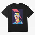 Cristiano Ronaldo Cristiano Ronaldo Oversized T-Shirt Feel the Trophy Chase of the FIFA World Cup 2026 USA Canada Mexico Journey through CR7 Highlights, Argentina, France and Brazil Pride, Match Day Excitement, Supporter Culture, Golden Goals and