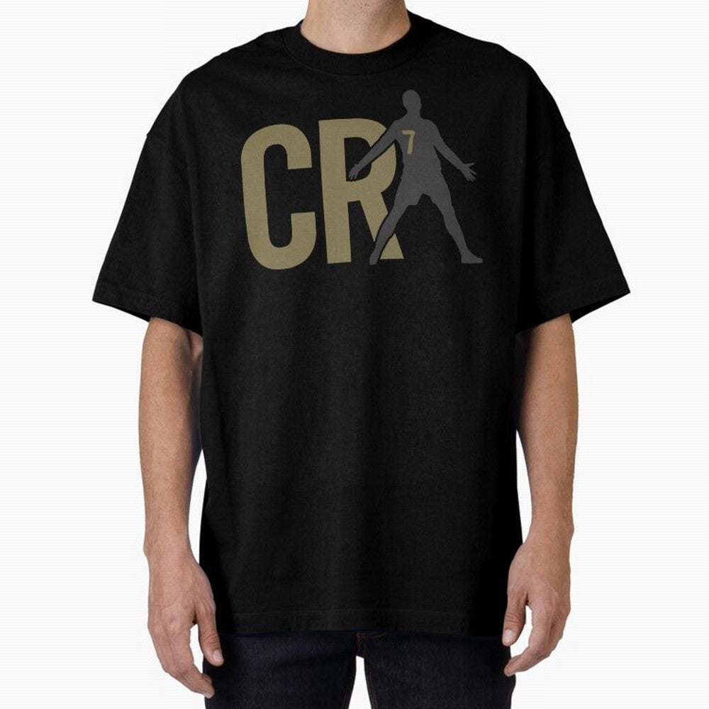 CR7 - Cristiano Ronaldo Oversized T-Shirt Celebrate the Biggest Stage of Match Day Hype around FIFA World Cup 2026 USA Canada Mexico, Messi, Neymar and Mbappe, England, Football Passion, Legendary Performances, Festival Vibes and Supporter