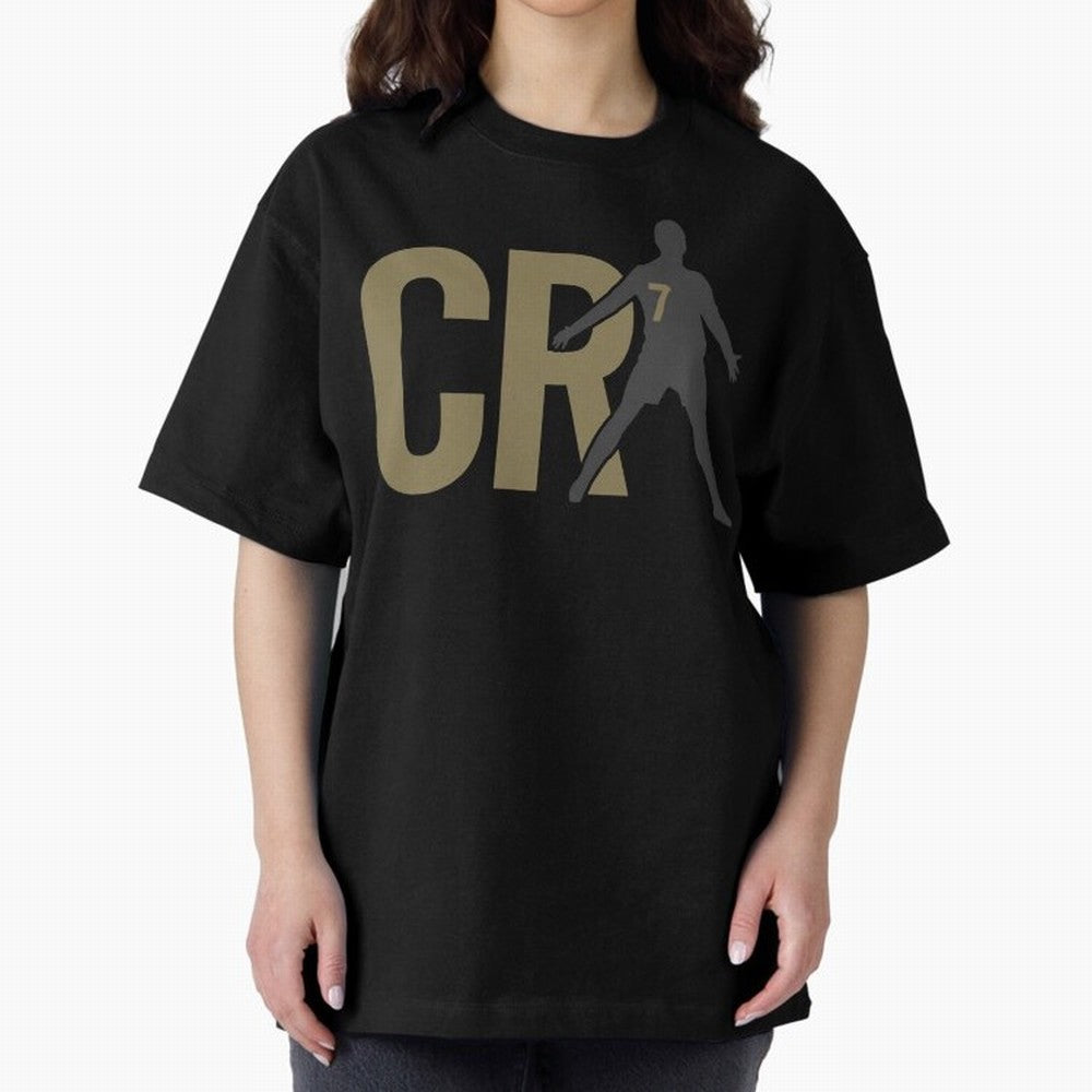 CR7 - Cristiano Ronaldo Oversized T-Shirt Celebrate the Biggest Stage of Match Day Hype around FIFA World Cup 2026 USA Canada Mexico, Messi, Neymar and Mbappe, England, Football Passion, Legendary Performances, Festival Vibes and Supporter