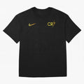 Cristiano Ronaldo Gold Edition Oversized T-Shirt Join FIFA World Cup 2026 Group Stage Spirit, Driven by Portugal, Spain and Germany, Mbappe, Stadium Memories, Football Loyalty, International Chants and Championship Tradition; Made for Die Hard
