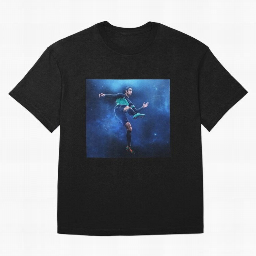 cristiano ronaldo #005 Oversized T-Shirt Make Every Kick Count in Match Day Hype around FIFA World Cup 2026, Messi, Neymar and Mbappe, France, Worldwide Fan Energy, Dramatic Goals, Stadium Lights and Championship Celebrations; Perfect for