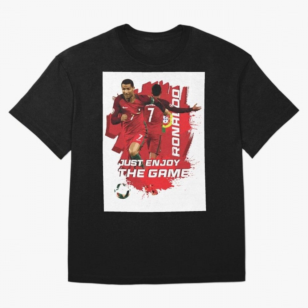 Cristiano Ronaldo Oversized T-Shirt Keep the Legacy of FIFA World Cup 2026 Spirit, Celebrating Germany, Messi, Neymar and Mbappe, Stadium Chants, National Pride, Trophy Dreams and Unforgettable Football Memories; Perfect for Supporters Who Want