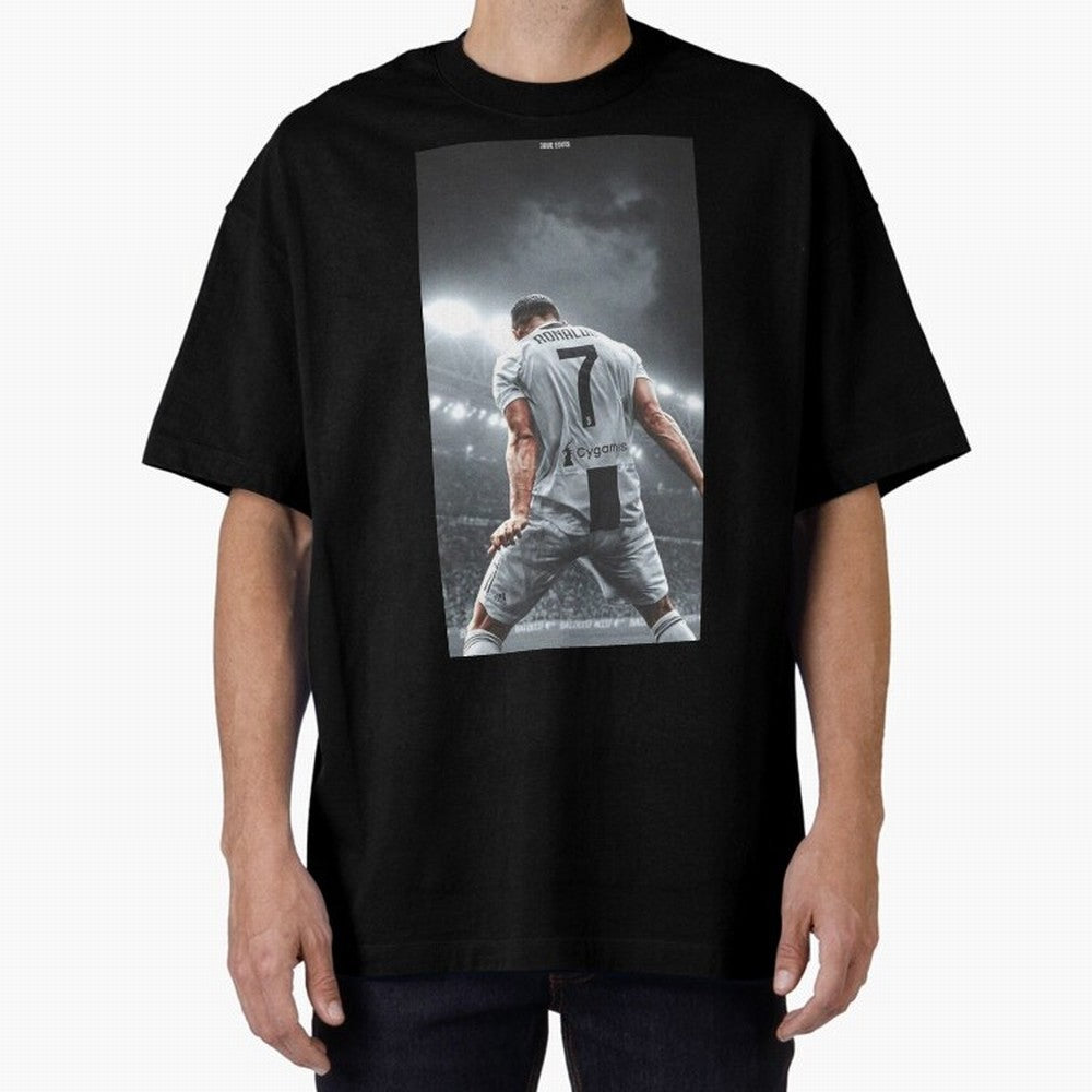 Cristiano Ronaldo Fantastic Oversized T-Shirt Turn Up for FIFA World Cup 2026 USA Canada Mexico Made for Haaland and Mbappe, Netherlands Energy, Match Day Excitement, Supporter Culture, Golden Goals and Global Football Passion; Perfect for Fans,