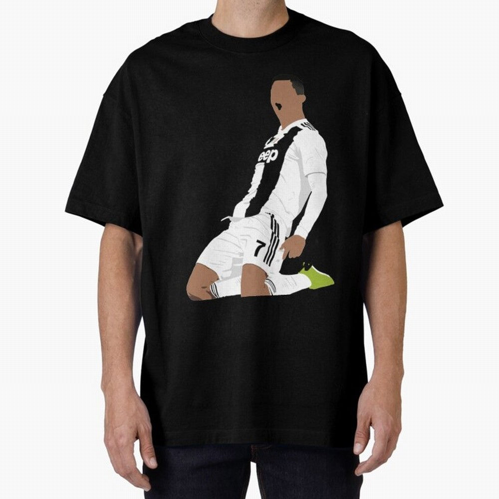 Cristiano Ronaldo Cristiano Ronaldo Oversized T-Shirt Follow Global Football Passion for FIFA World Cup 2026, Made for CR7 and Messi, England and Germany, Tournament Hype, Historic Matchups, Family Viewing Parties and Global Sports Pride; Great for