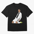 Cristiano Ronaldo Cristiano Ronaldo Oversized T-Shirt Follow Global Football Passion for FIFA World Cup 2026, Made for CR7 and Messi, England and Germany, Tournament Hype, Historic Matchups, Family Viewing Parties and Global Sports Pride; Great for