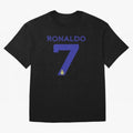 Ronaldo 7 Al-Nassr Football Club - Oversized T-Shirt Show Your Stadium Side during FIFA World Cup 2026 Spirit, Capturing France, Cristiano Ronaldo, Haaland and CR7, Stadium Memories, Football Loyalty, International Chants and Championship