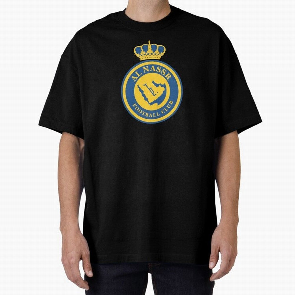 Al-Nassr Football Club - Oversized T-Shirt Bring Legendary Rivalry Energy to FIFA World Cup 2026 for Fans of CR7 and Netherlands, Bringing Football Passion, Legendary Performances, Festival Vibes and Supporter Community; Ideal for Football Dads,