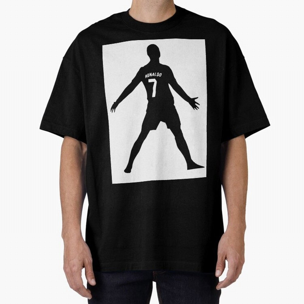 Cristiano Ronaldo #7108 Oversized T-Shirt Support Your Favorite Stars during FIFA World Cup 2026 USA Canada Mexico Highlighting Haaland, England and Germany Energy, Classic Soccer Heritage, Championship Pressure, Fan Loyalty and International