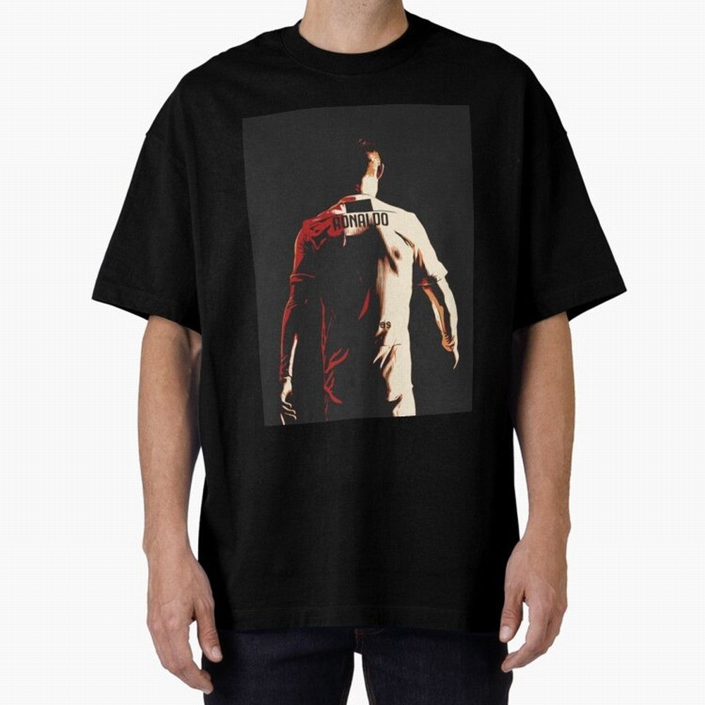 Cristiano Ronaldo Cristiano Ronaldo Juventus Oversized T-Shirt Make Game Day About FIFA World Cup 2026 Group Stage for Fans of Mbappe and Neymar and France, Bringing Classic Soccer Heritage, Championship Pressure, Fan Loyalty and International