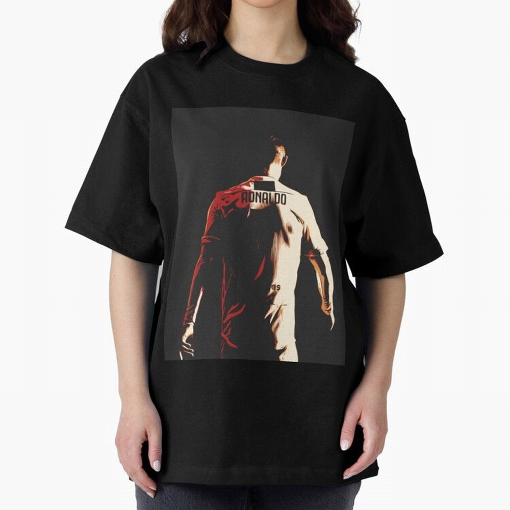 Cristiano Ronaldo Cristiano Ronaldo Juventus Oversized T-Shirt Make Game Day About FIFA World Cup 2026 Group Stage for Fans of Mbappe and Neymar and France, Bringing Classic Soccer Heritage, Championship Pressure, Fan Loyalty and International