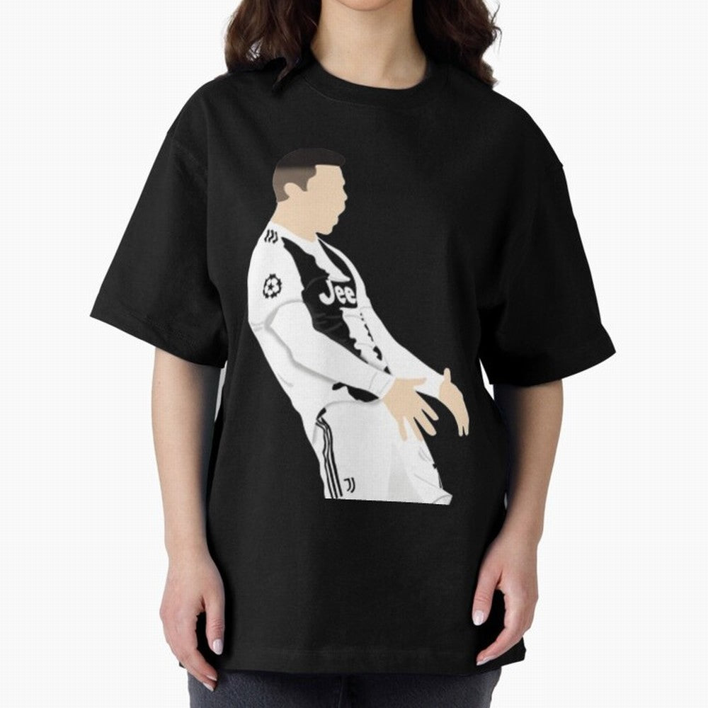 Cristiano Ronaldo Cristiano Ronaldo cr7 Oversized T-Shirt Remember FIFA World Cup 2026 Group Stage for Fans of Messi and Cristiano Ronaldo and England, France and Netherlands, Bringing Retro Football Energy, Iconic Rivalries, Trophy Chase Drama and