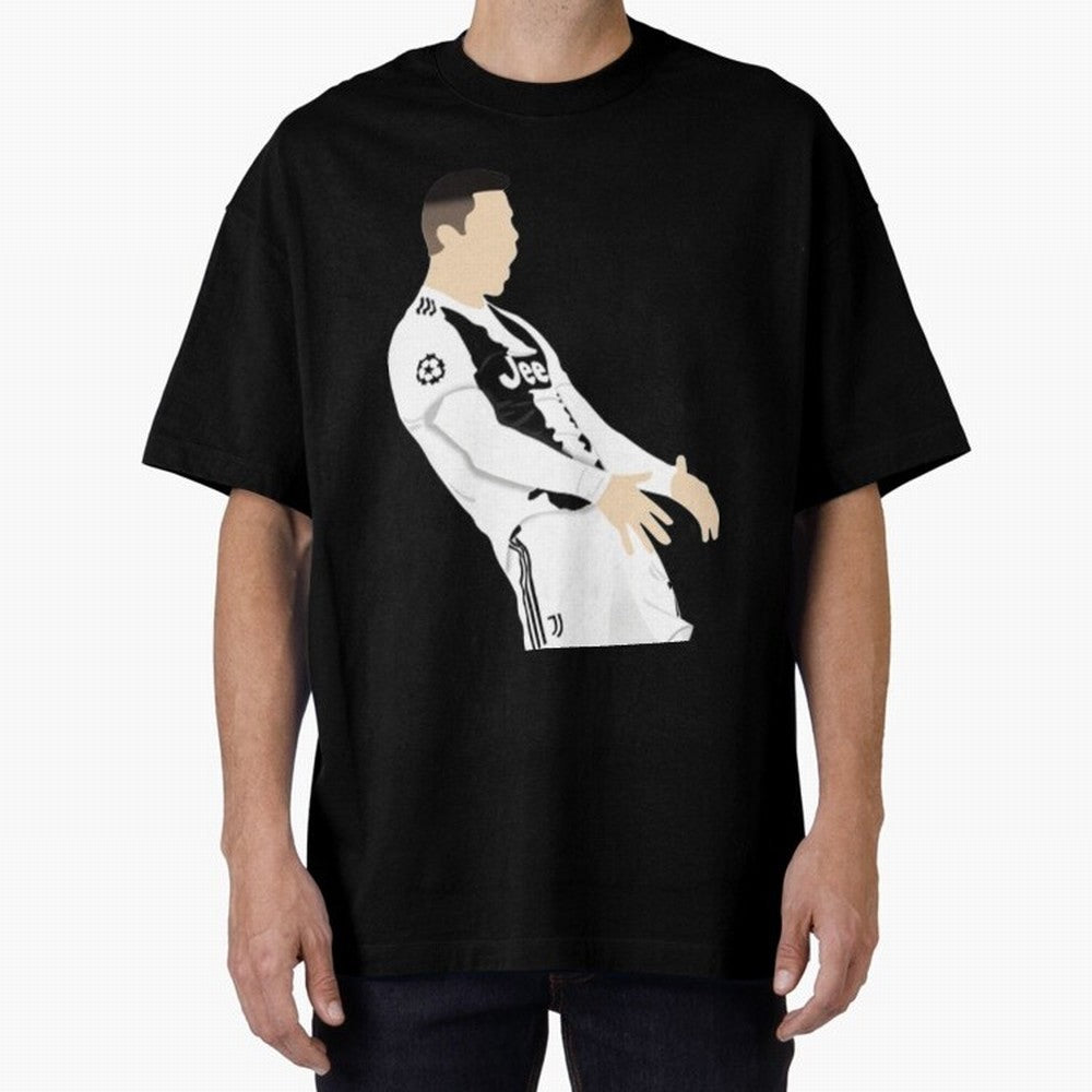Cristiano Ronaldo Cristiano Ronaldo cr7 Oversized T-Shirt Remember FIFA World Cup 2026 Group Stage for Fans of Messi and Cristiano Ronaldo and England, France and Netherlands, Bringing Retro Football Energy, Iconic Rivalries, Trophy Chase Drama and