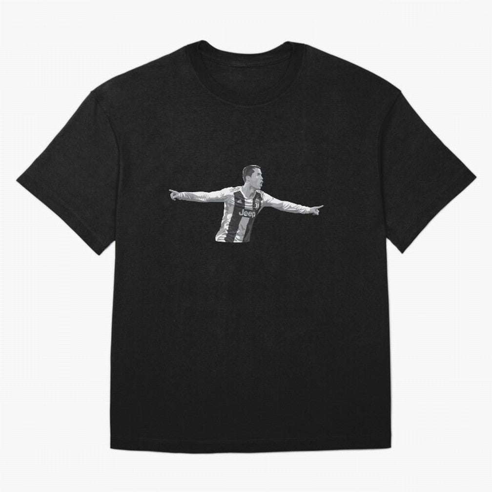 Cristiano Ronaldo Oversized T-Shirt Relive Legendary Nights from FIFA World Cup 2026 USA Canada Mexico Highlighting Haaland and Mbappe, Spain and Netherlands Energy, Football Passion, Legendary Performances, Festival Vibes and Supporter Community;