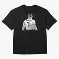 Cristiano Ronaldo Cristiano ronaldo back Oversized T-Shirt Mark FIFA World Cup 2026 Inspired by Mbappe, Germany Energy, Sports Nostalgia, International Competition, Famous Players and Unforgettable Victories; Perfect for Supporters Who Want Bold