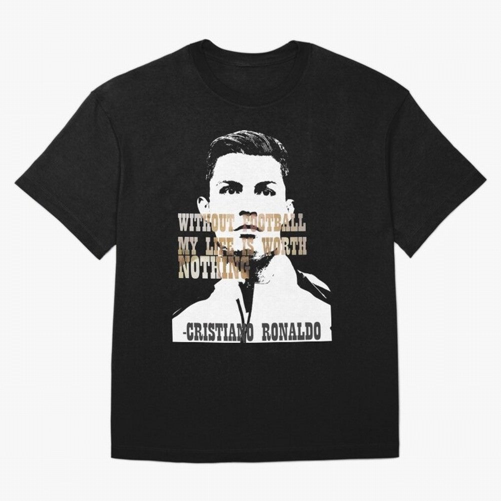 Cristiano Ronaldo cristiano ronaldo quote Oversized T-Shirt Honor Champions and Dreams in FIFA World Cup 2026 USA Canada Mexico Spirit, Filled with England and Germany, Haaland and Mbappe, Soccer Culture, Superstar Moments, National Team Dreams and