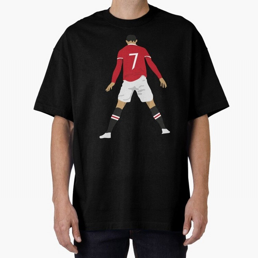CR7 Man U SIIIIIUUUUUUU (Celebration) Oversized T-Shirt Celebrate the Next Chapter of the FIFA World Cup 2026 Journey through Mbappe and Neymar Highlights, Brazil Pride, Champion Mindset, Group Stage Buzz, Knockout Tension and Passionate Fan