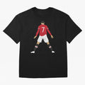 CR7 Man U SIIIIIUUUUUUU (Celebration) Oversized T-Shirt Celebrate the Next Chapter of the FIFA World Cup 2026 Journey through Mbappe and Neymar Highlights, Brazil Pride, Champion Mindset, Group Stage Buzz, Knockout Tension and Passionate Fan