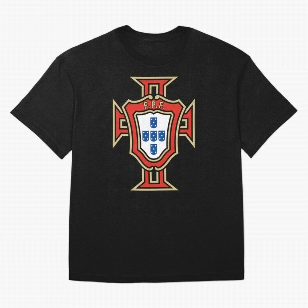 Portugal Soccer Logo Oversized T-Shirt Stand Out with Spirit from Global Football Passion for FIFA World Cup 2026 Group Stage, with Cristiano Ronaldo, Brazil, Portugal and Argentina, Champion Mindset, Group Stage Buzz, Knockout Tension and