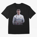 Ronaldo Madrid Jersey Poster Oversized T-Shirt Follow the Final Road of Global Football Passion for FIFA World Cup 2026, Highlighting Mbappe and Neymar, France, Football Festival Excitement, Trophy Ambitions, Country Rivalries and Star Player Buzz;