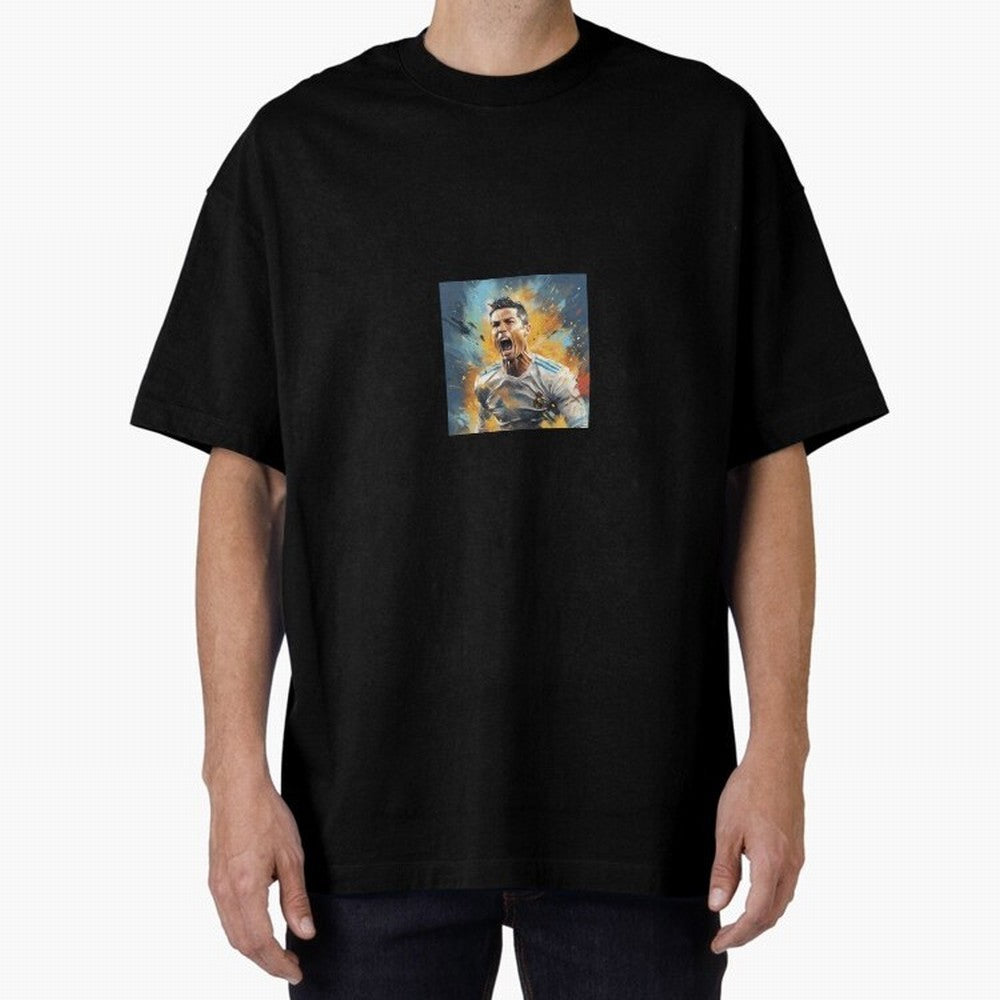 Cristiano Ronaldo Oversized T-Shirt Follow Every Goal of the FIFA World Cup 2026 Group Stage Journey through Mbappe and Neymar Highlights, England and Germany Pride, Champion Mindset, Group Stage Buzz, Knockout Tension and Passionate Fan Culture;