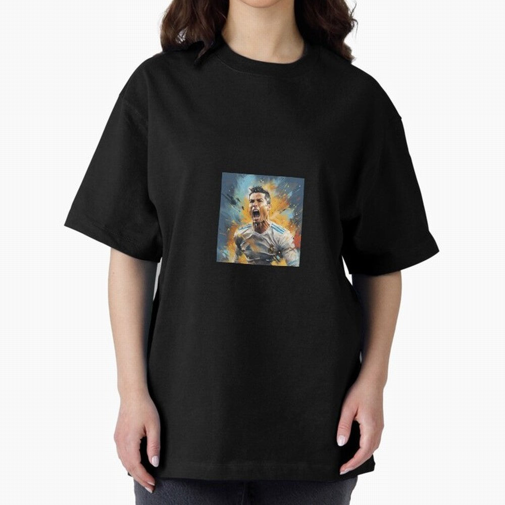 Cristiano Ronaldo Oversized T-Shirt Follow Every Goal of the FIFA World Cup 2026 Group Stage Journey through Mbappe and Neymar Highlights, England and Germany Pride, Champion Mindset, Group Stage Buzz, Knockout Tension and Passionate Fan Culture;