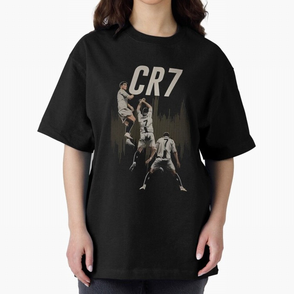 Cr7 Oversized T-Shirt Mark FIFA World Cup 2026 Group Stage for Fans of Messi and Cristiano Ronaldo and England, France and Netherlands, Bringing Match Day Excitement, Supporter Culture, Golden Goals and Global Football Passion; Built for Supporters