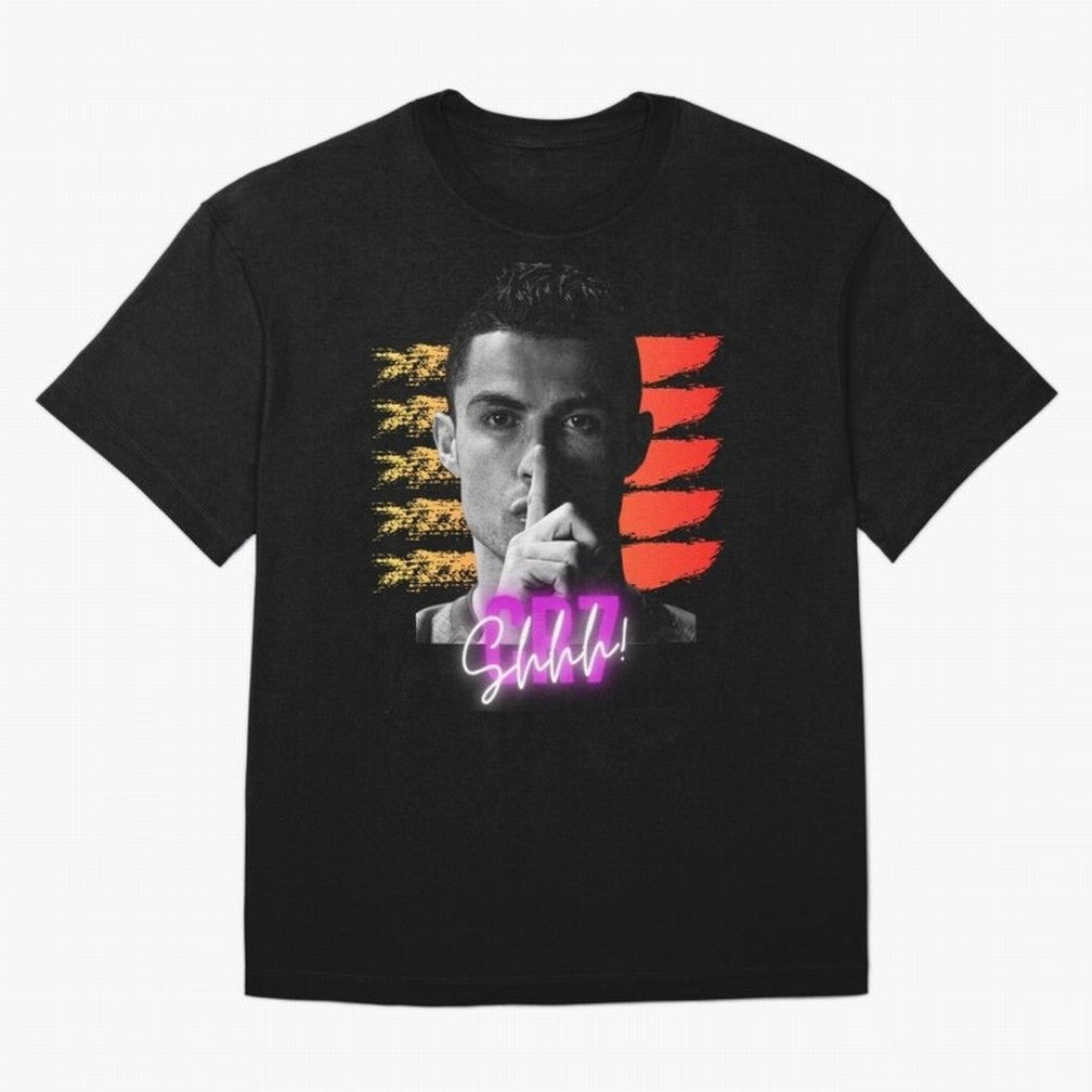 Cristiano Ronaldo cr7 Oversized T-Shirt Experience FIFA World Cup 2026 Spirit, Driven by Portugal, Mbappe and Neymar, Retro Football Energy, Iconic Rivalries, Trophy Chase Drama and Stadium Atmosphere; Ideal for Fans Who Follow Messi, Cristiano