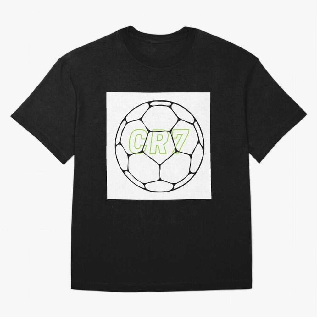 Cristiano Ronaldo CR7 Oversized T-Shirt Share FIFA World Cup 2026 USA Canada Mexico for Fans of CR7 and Argentina, France and Brazil, Bringing Football Festival Excitement, Trophy Ambitions, Country Rivalries and Star Player Buzz; Perfect for