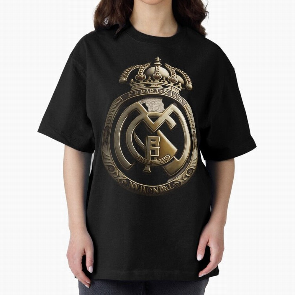 Madrid Oversized T-Shirt Honor the Beautiful Game during Match Day Hype around FIFA World Cup 2026 Group Stage, Messi and Cristiano Ronaldo, France and Portugal, Champion Mindset, Group Stage Buzz, Knockout Tension and Passionate Fan Culture;