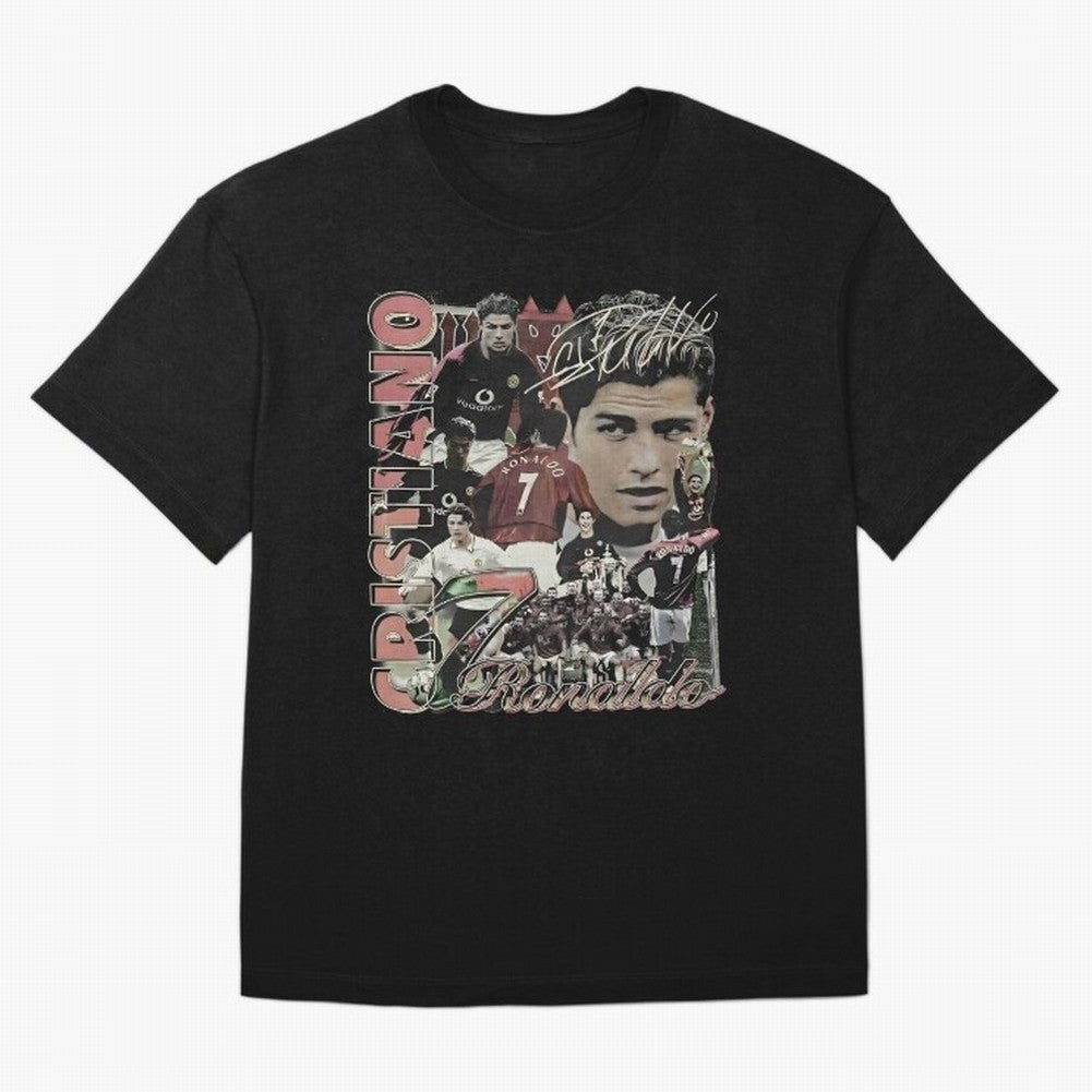 Limited Cristiano Ronaldo CR7 Vintage Oversized T-Shirt Bring Match Day Fire to the FIFA World Cup 2026 Group Stage Journey through Mbappe Highlights, Netherlands Pride, Classic Soccer Heritage, Championship Pressure, Fan Loyalty and International