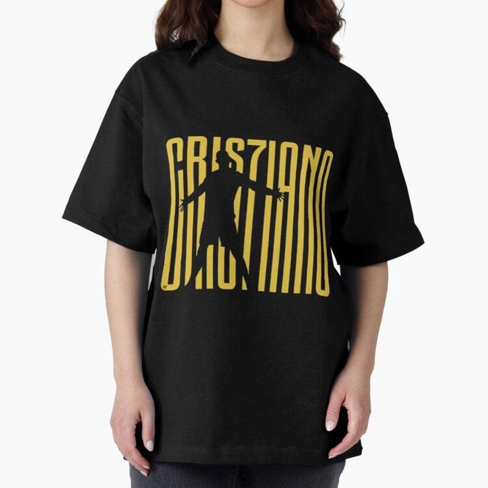 Cristiano Ronaldo Oversized T-Shirt Spotlight FIFA World Cup 2026 Spirit, Capturing Spain and Netherlands, Messi, Neymar and Mbappe, Football History, Final Match Energy, Crowd Noise and Once in a Lifetime Moments; Ideal for Fans Who Follow Messi,