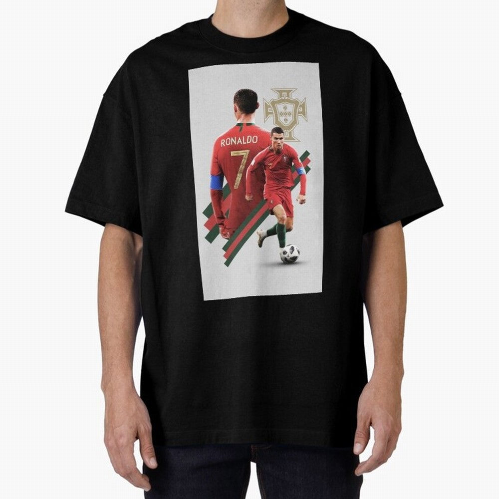 cr qatar Oversized T-Shirt Support Iconic Players in Match Day Hype around FIFA World Cup 2026, Neymar, Argentina, Worldwide Fan Energy, Dramatic Goals, Stadium Lights and Championship Celebrations; Ideal for Passionate Fans Who Love Underdog