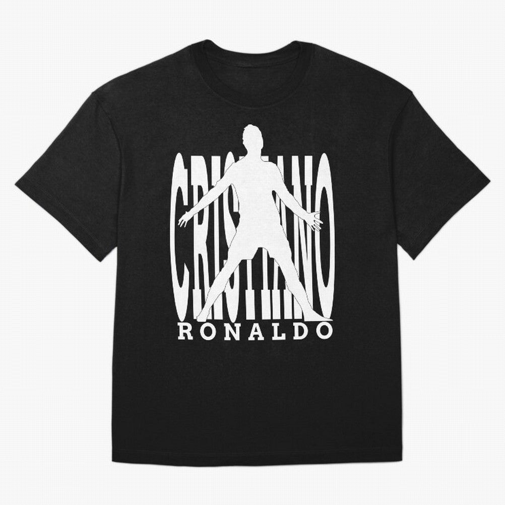 Cristiano Ronaldo - The Legend! Oversized T-Shirt Feel the Roar of FIFA World Cup 2026 USA Canada Mexico Centered on Haaland, Brazil, Portugal and Argentina Energy, Championship Spirit, Famous Goals, Roaring Crowds and International Football Unity;