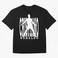 Cristiano Ronaldo - The Legend! Oversized T-Shirt Feel the Roar of FIFA World Cup 2026 USA Canada Mexico Centered on Haaland, Brazil, Portugal and Argentina Energy, Championship Spirit, Famous Goals, Roaring Crowds and International Football Unity;