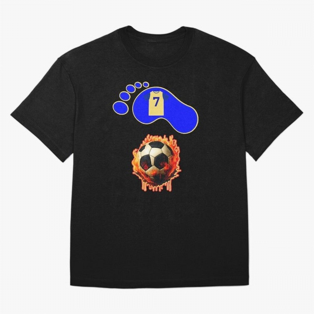 Cristiano Ronaldo 7 Oversized T-Shirt Capture Stadium Memories from Global Football Passion for FIFA World Cup 2026 Group Stage, Made for Cristiano Ronaldo, Haaland and CR7, Portugal, Classic Soccer Heritage, Championship Pressure, Fan Loyalty and