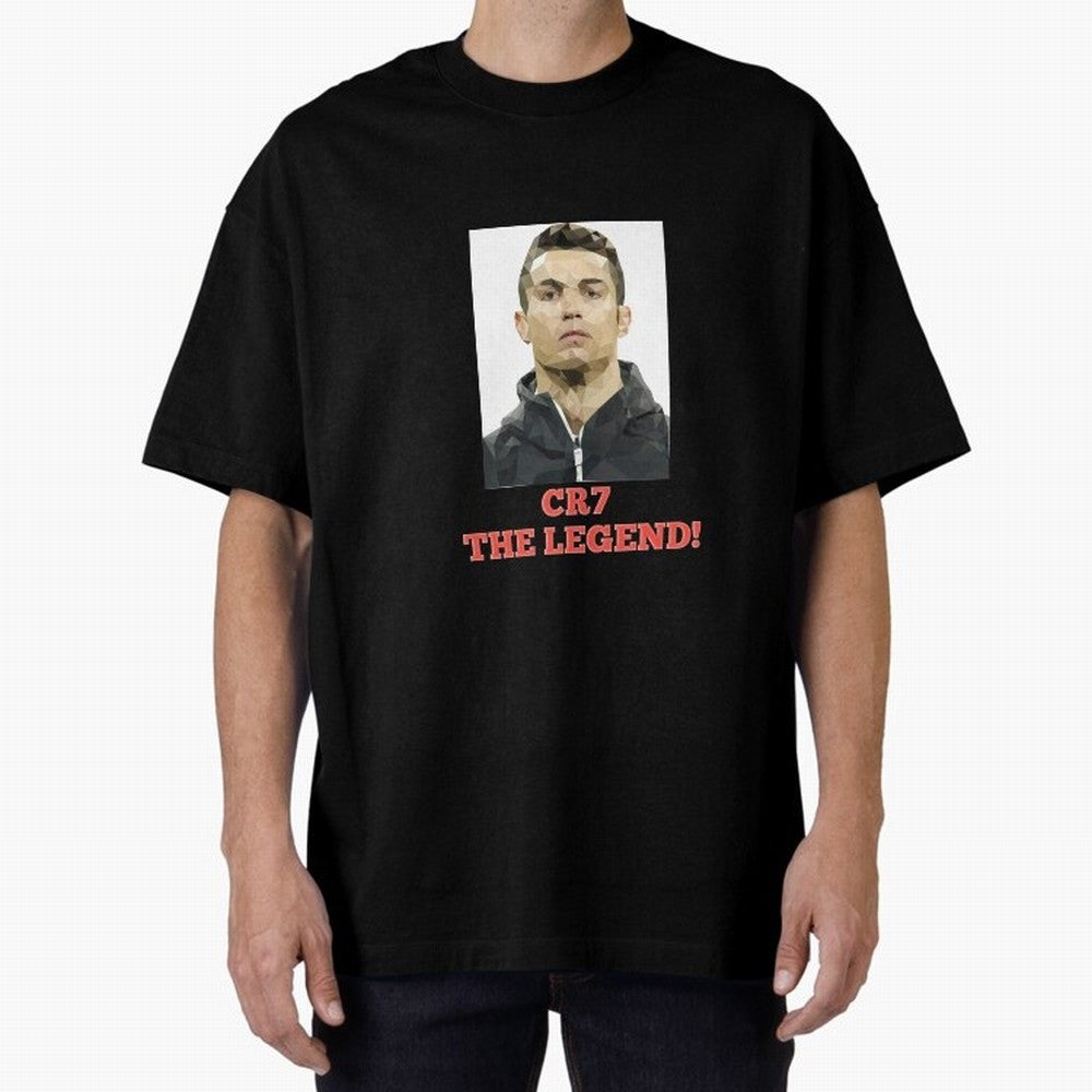 Cristiano Ronaldo Fantasy CR7 T Shirt Oversized T-Shirt Join the FIFA World Cup 2026 USA Canada Mexico Journey through Cristiano Ronaldo, Haaland and CR7 Highlights, Portugal Pride, Vintage Soccer Flavor, Modern Football Stars, National Flags and
