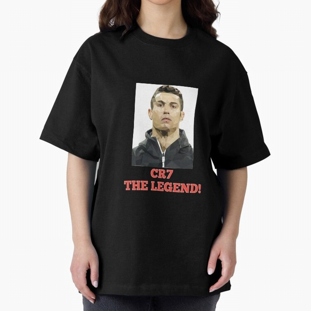 Cristiano Ronaldo Fantasy CR7 T Shirt Oversized T-Shirt Join the FIFA World Cup 2026 USA Canada Mexico Journey through Cristiano Ronaldo, Haaland and CR7 Highlights, Portugal Pride, Vintage Soccer Flavor, Modern Football Stars, National Flags and