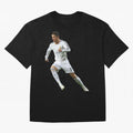 Cristiano Ronaldo Oversized T-Shirt Celebrate Football Heritage in Global Football Passion for FIFA World Cup 2026 Group Stage, Connected to Haaland, England, France and Netherlands, Global Supporter Spirit, Legendary Goals, National Colors and